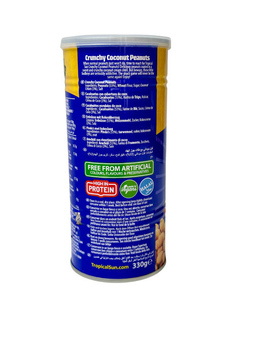Crunchy Coconut Peanuts 330g
