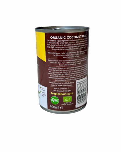 Tropical Sun  400ml Organic Coconut Milk