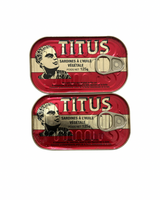 Titus Sardines in Vegetable Oil